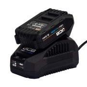 JCB 18V Cordless Impact Driver, 2.0Ah Lithium-ion Battery & Fast Charger - 21-18ID-2XB